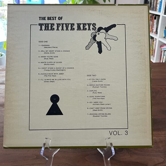 The Best Of The Five Keys Vol. 3 Vinyl LP 1956 Aladdin A-810 - Picture 11 of 11